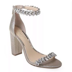 Badgley Mischka Jewel Wedding Shoes